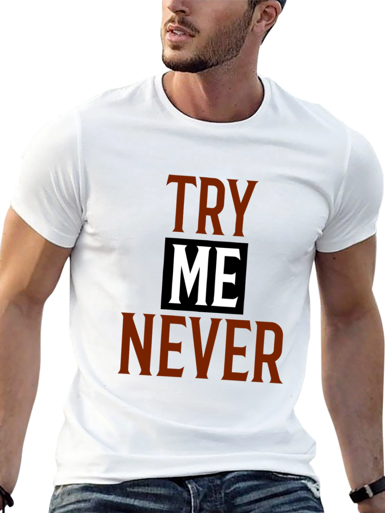 Try Me Never Graphic Tee