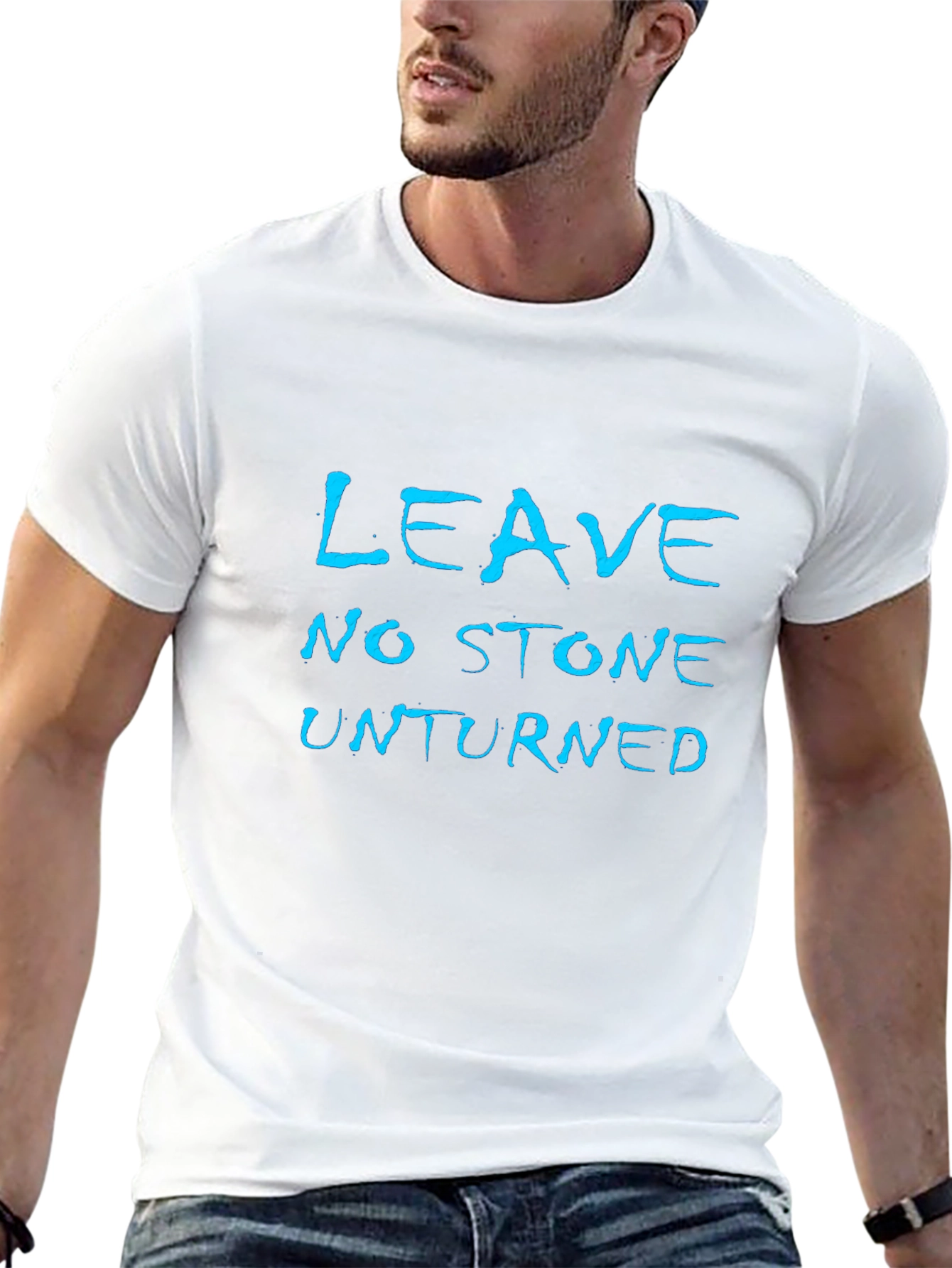 Leave No Stone Unturned Graphic T-Shirt
