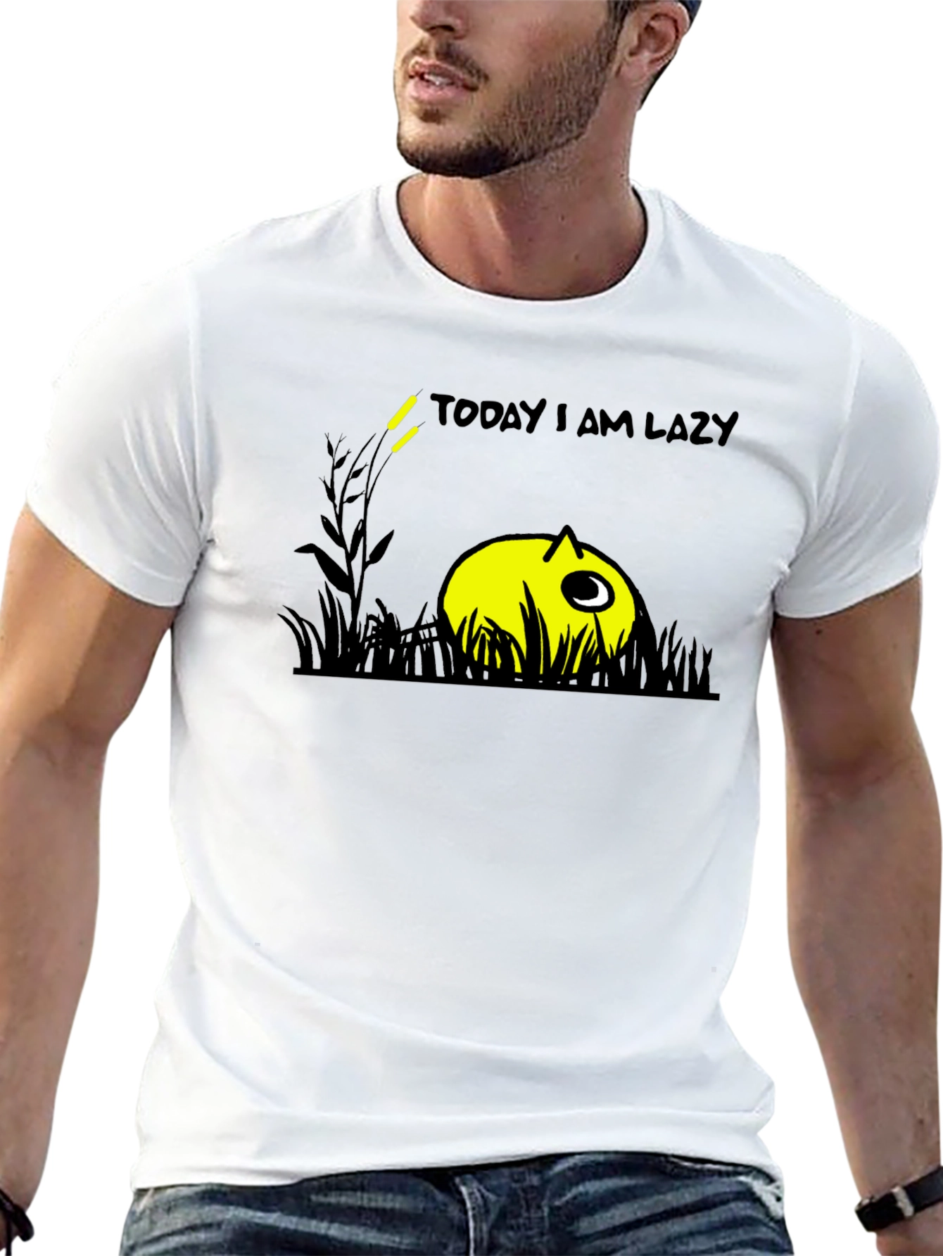 Today I am Lazy T-Shirt - Funny Graphic Tee