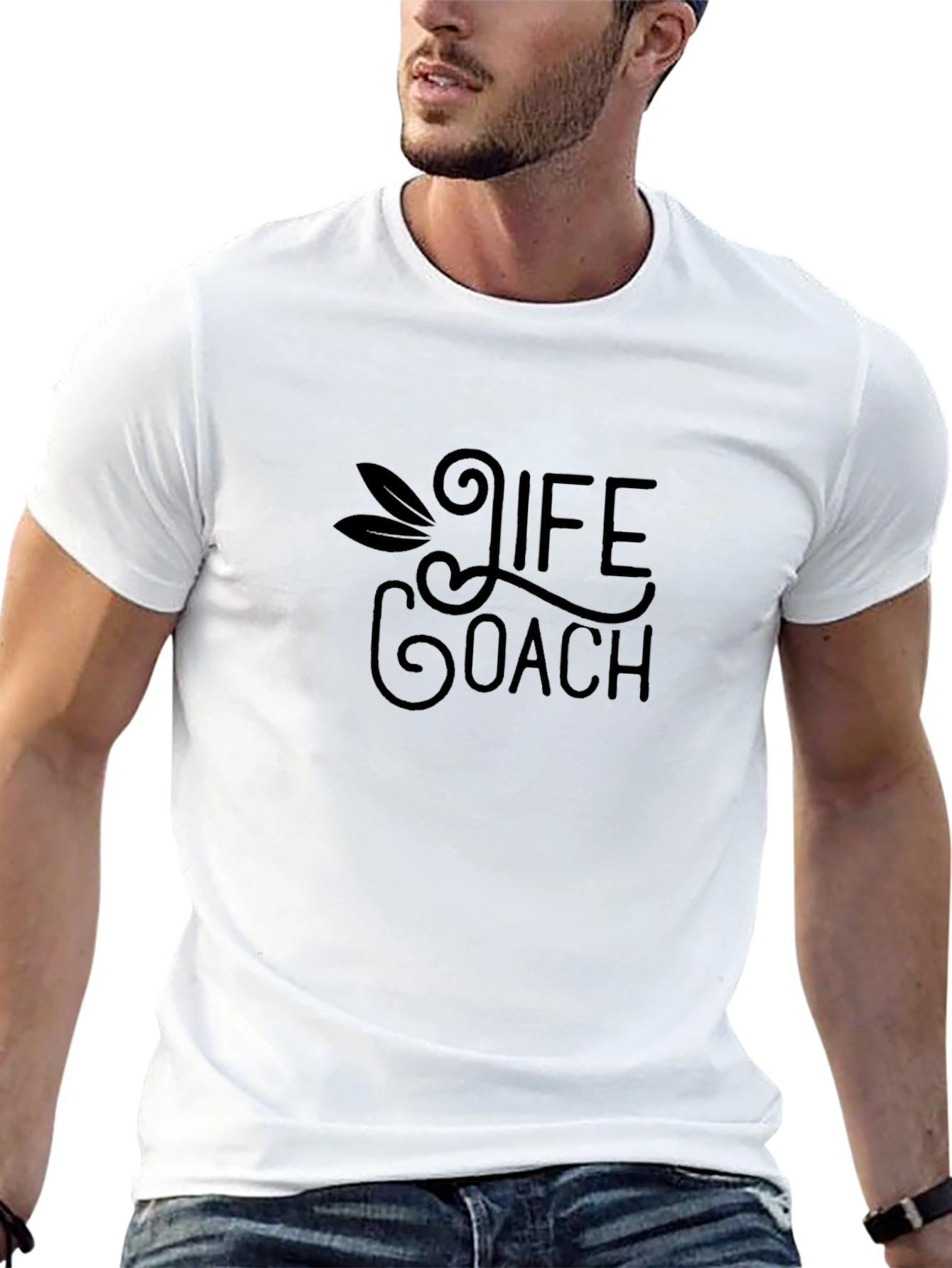 Life Coach Graphic Tee - Motivational Style