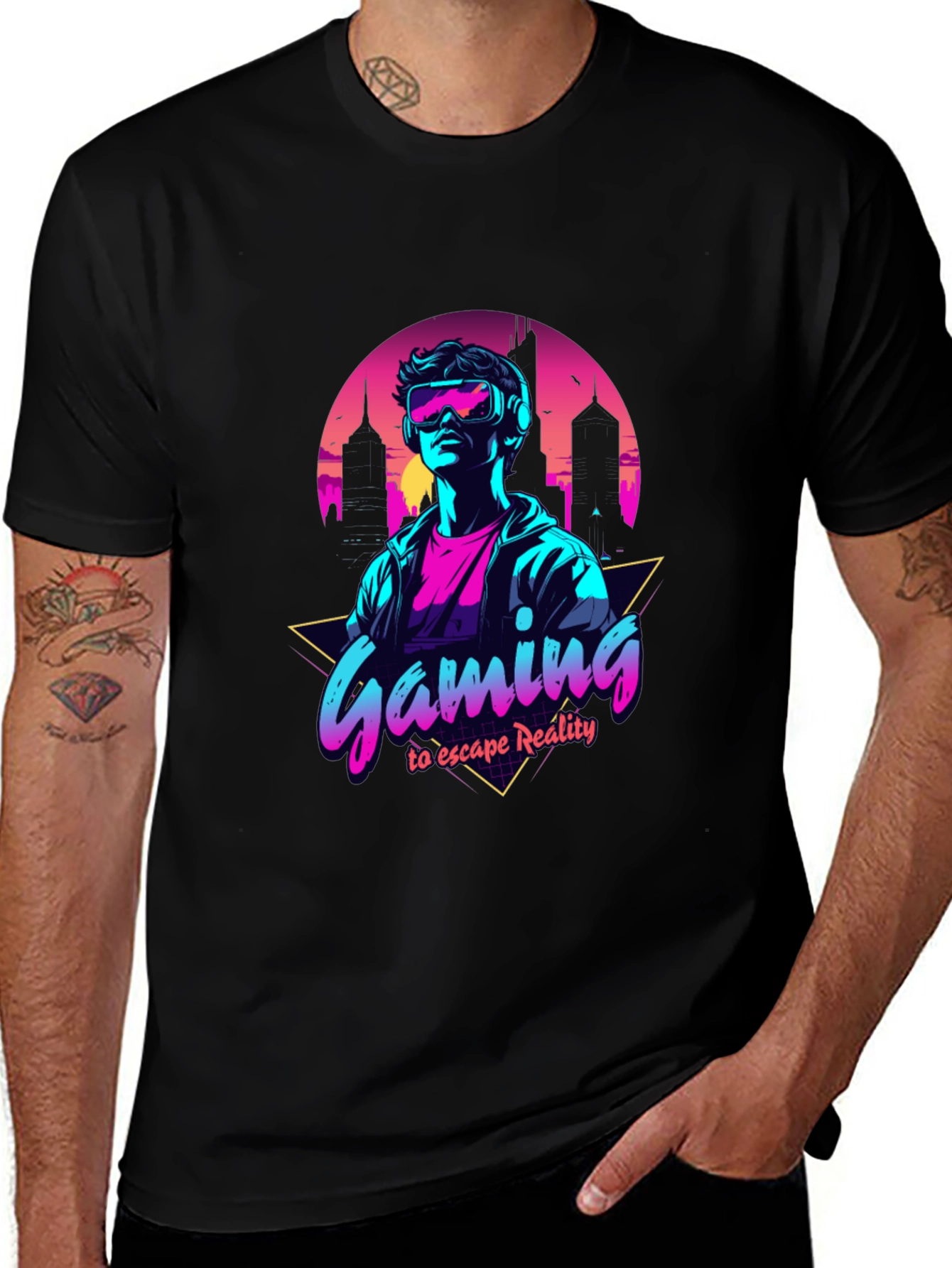 Gaming T-Shirt - Escape Reality