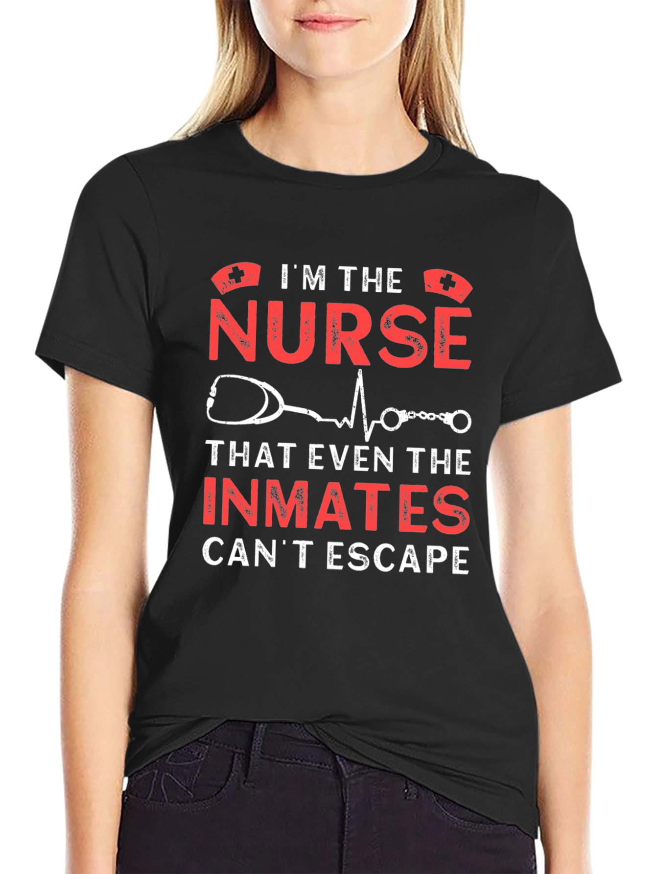 Im The Nurse Inmates Cant Escape T-Shirt