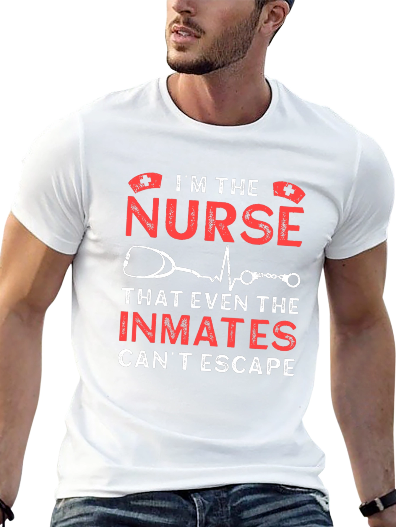Im The Nurse Inmates Cant Escape T-Shirt