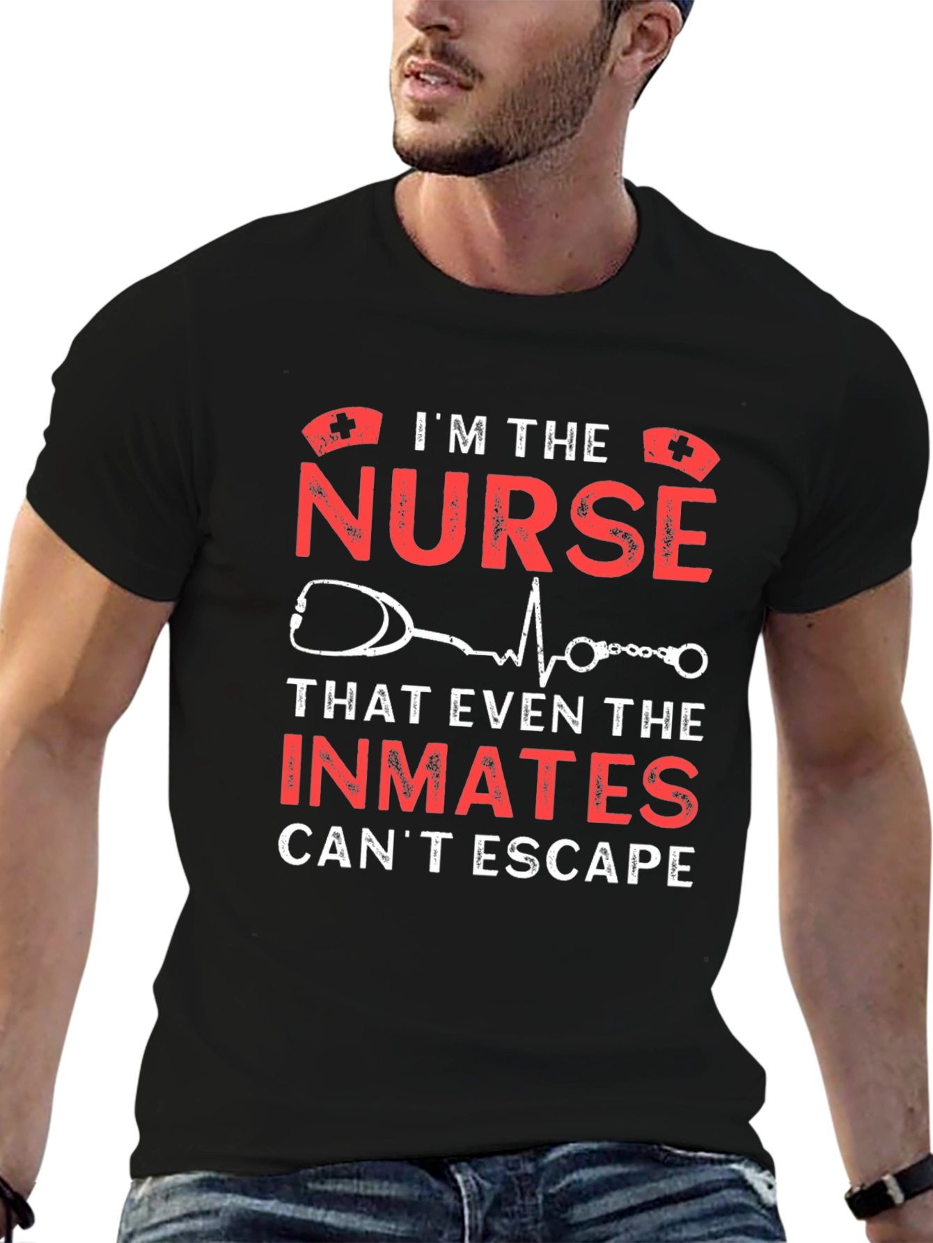 Im The Nurse Inmates Cant Escape T-Shirt