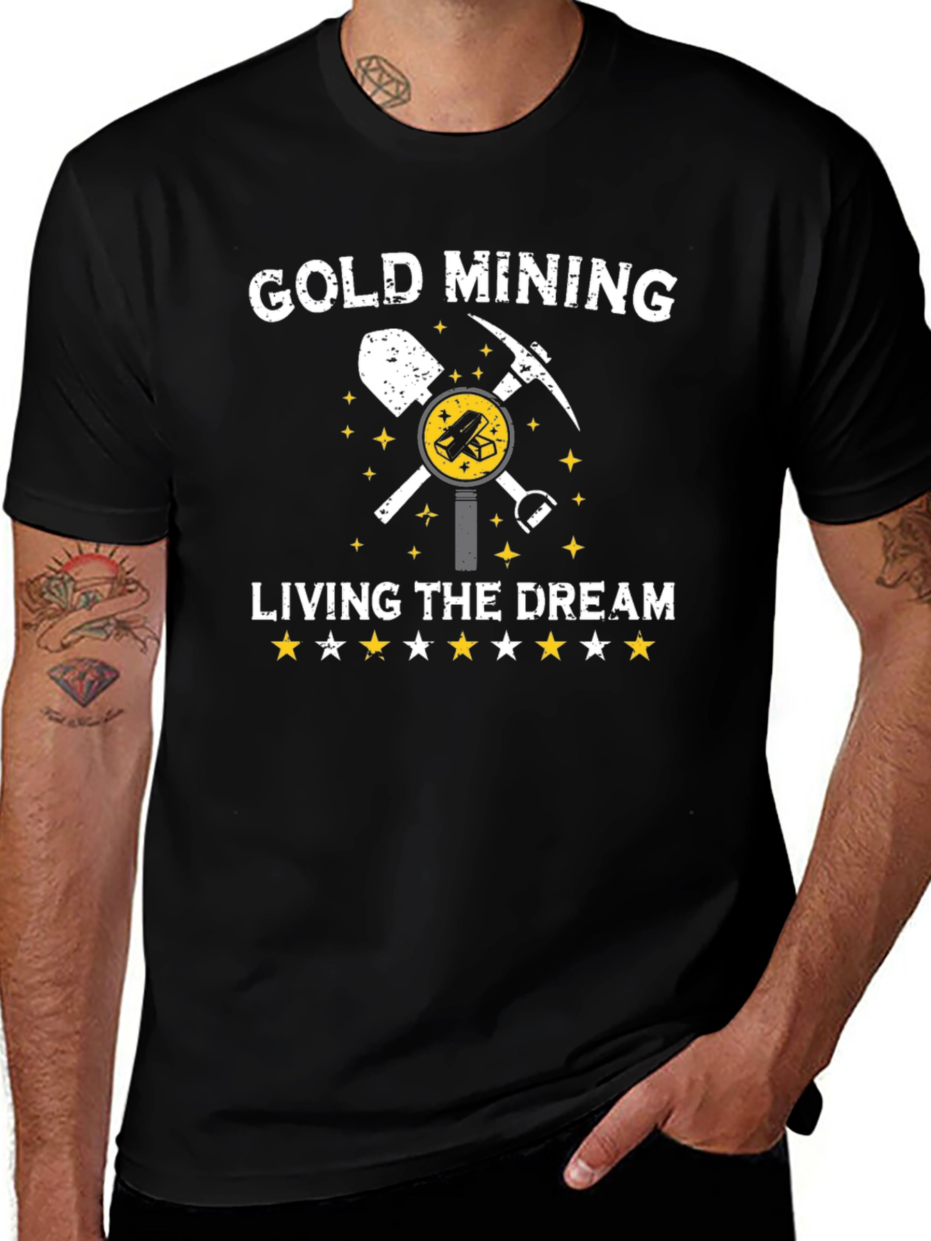 Gold Mining Living The Dream T-Shirt