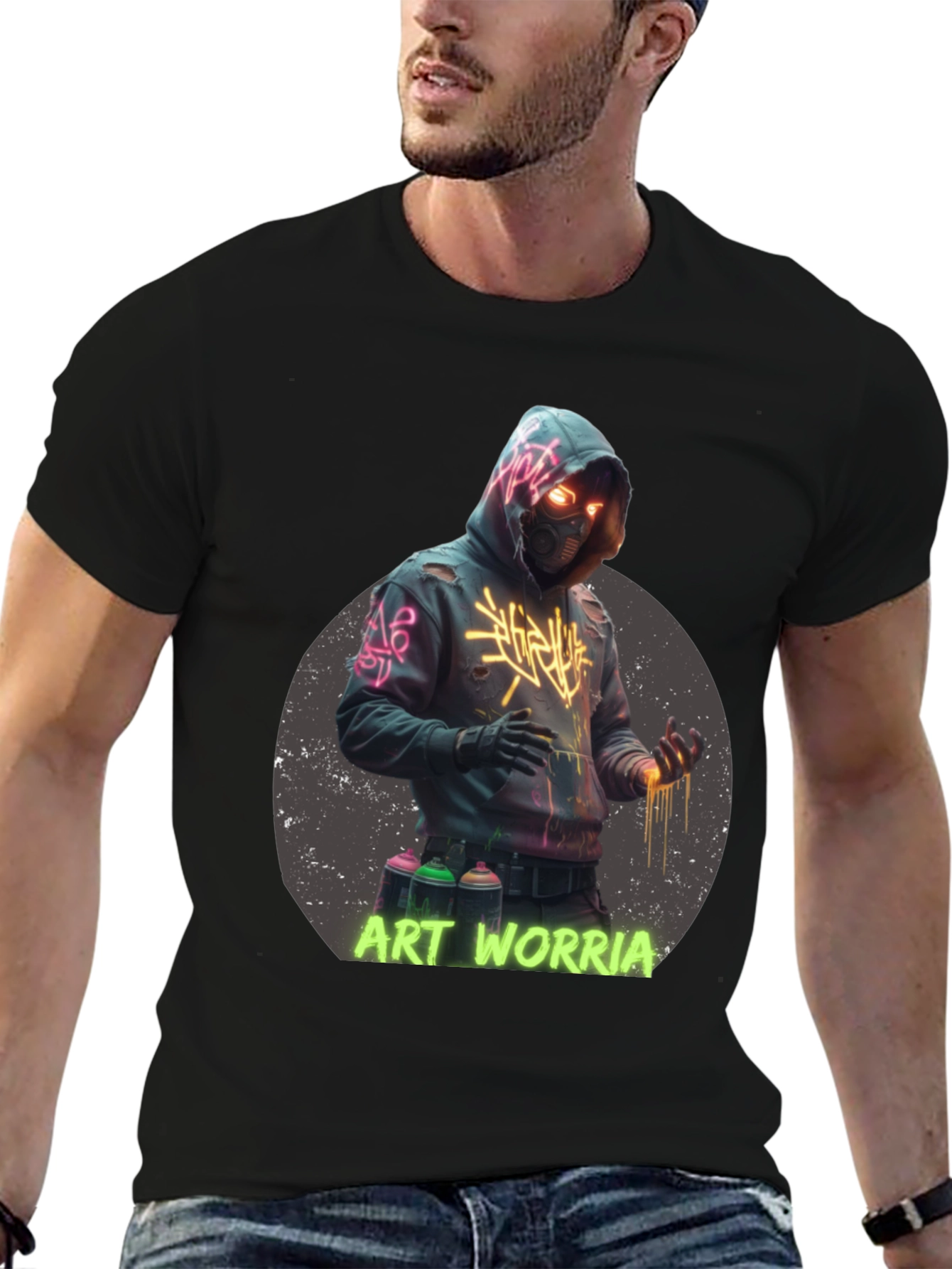 Art Worrier Graphic T-Shirt