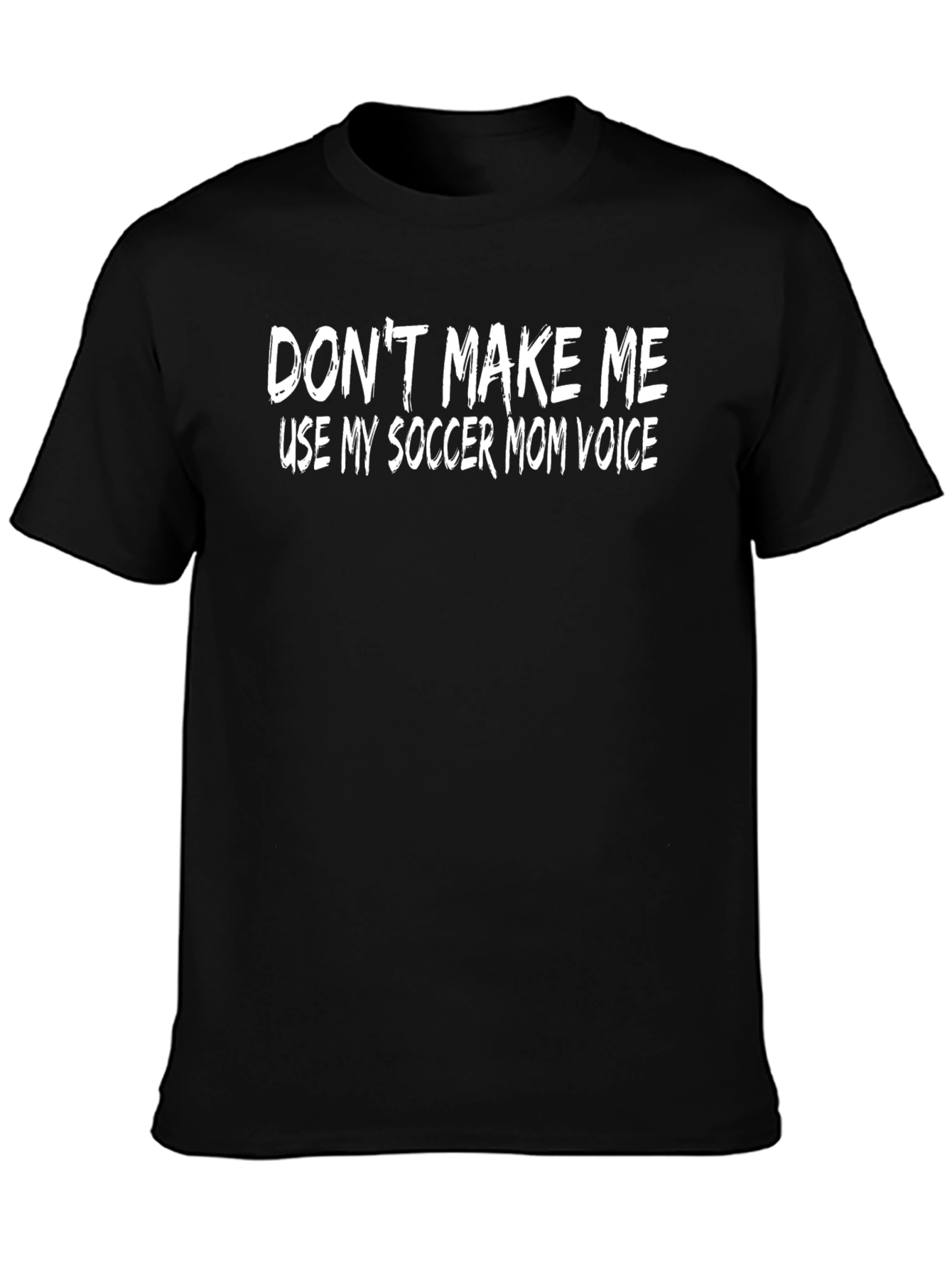 Soccer Mom Voice Funny T-Shirt