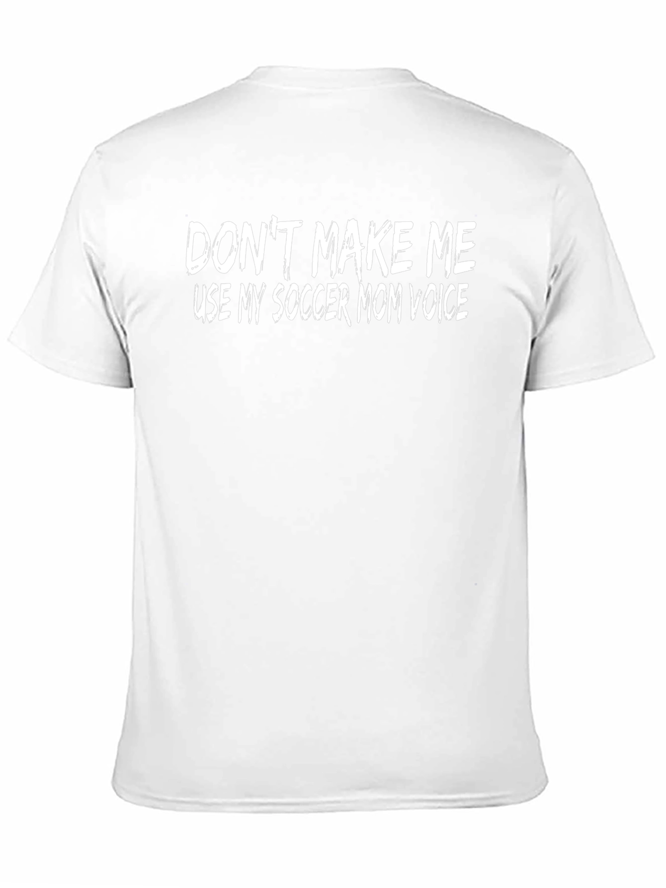 Soccer Mom Voice Funny T-Shirt