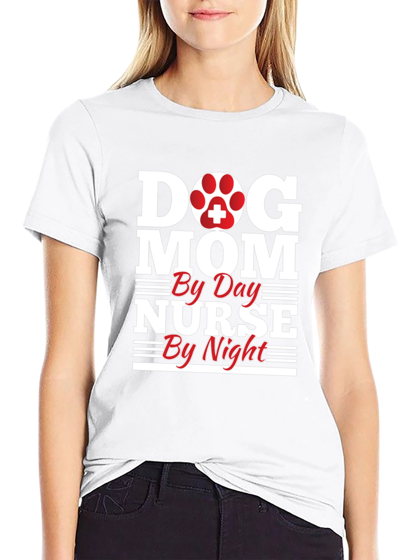 Dog Mom Nurse T-Shirt - Day & Night!