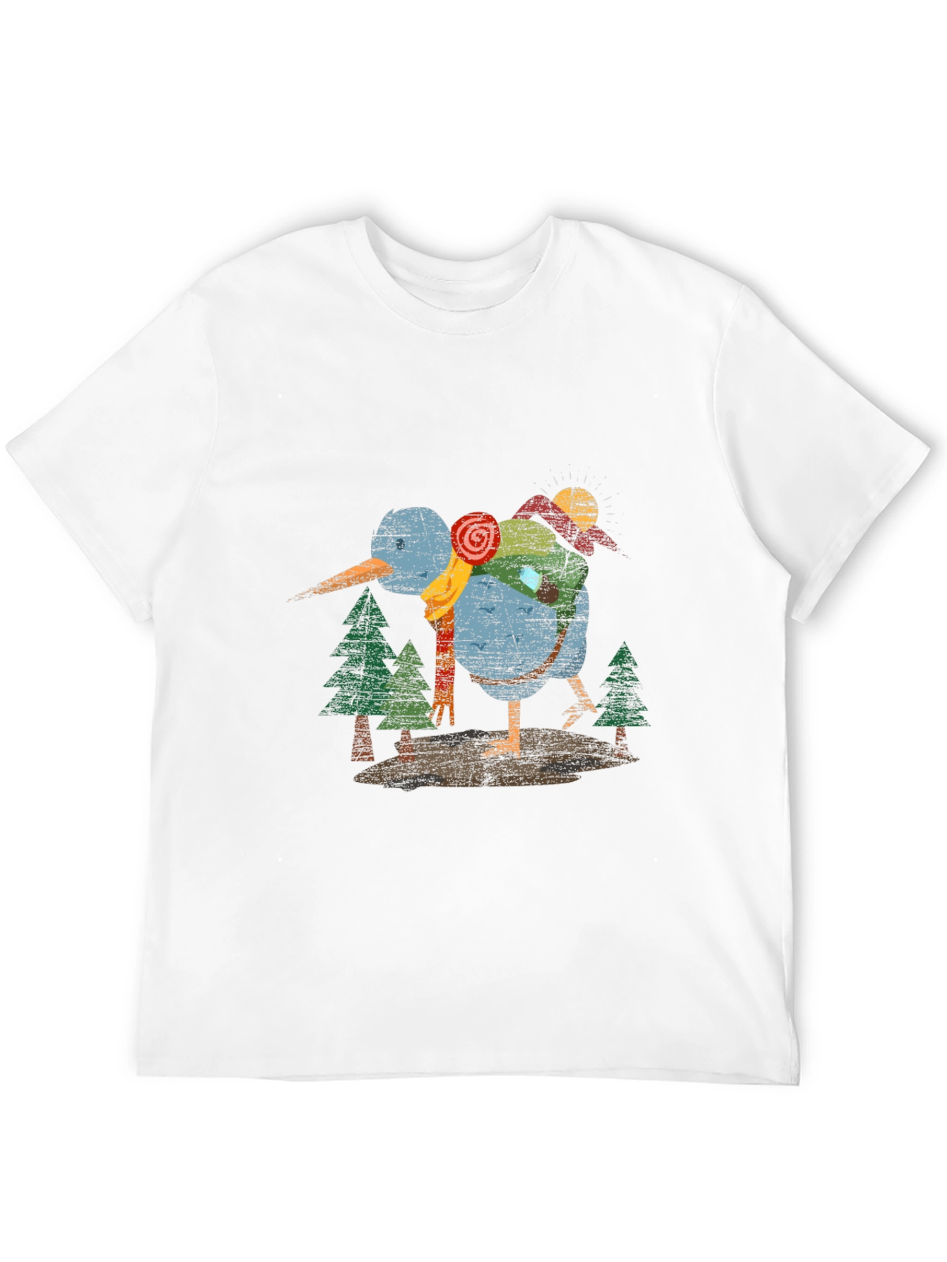 Kiwi Bird Graphic Tee - Nature Lover T-Shirt