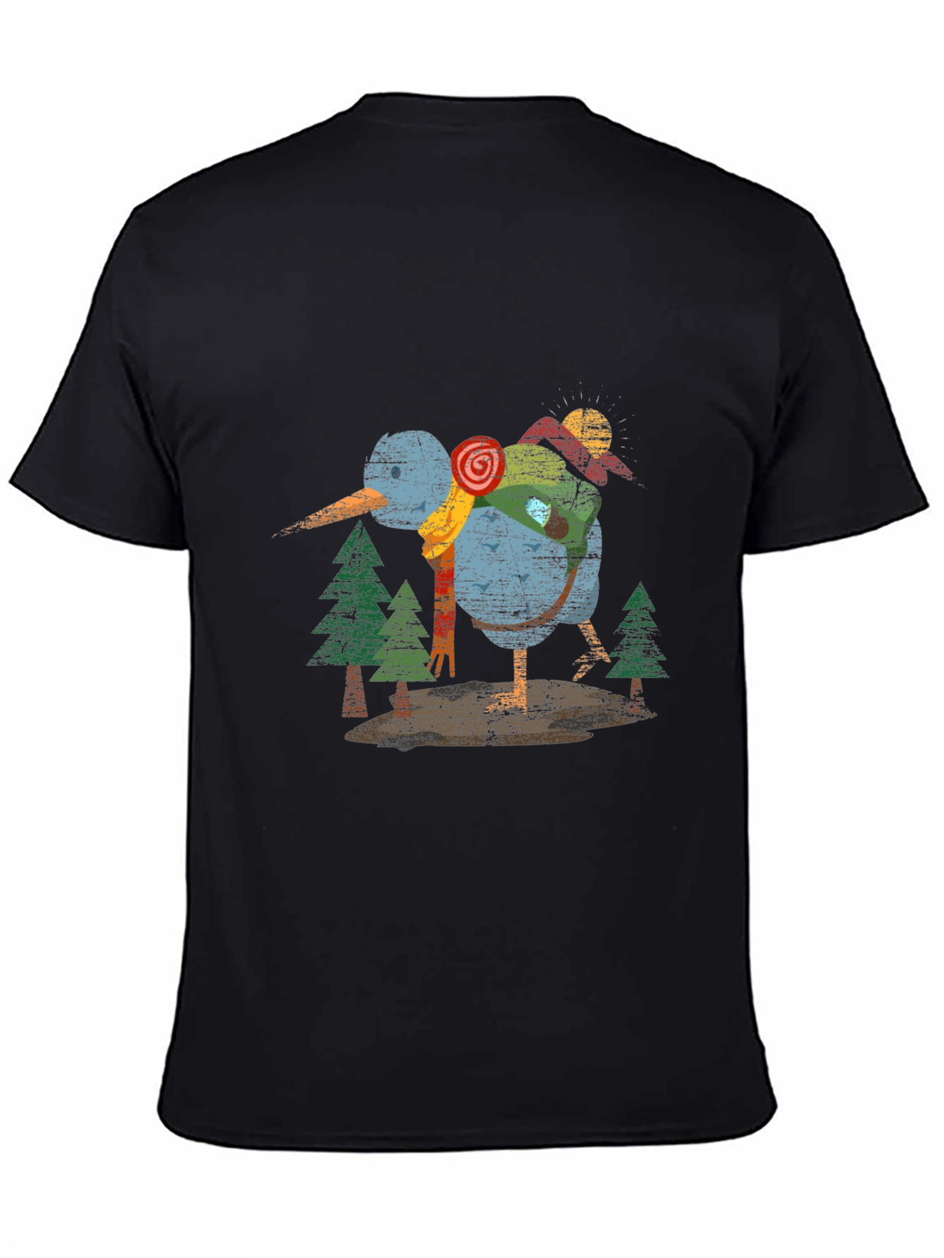 Kiwi Bird Graphic Tee - Nature Lover T-Shirt