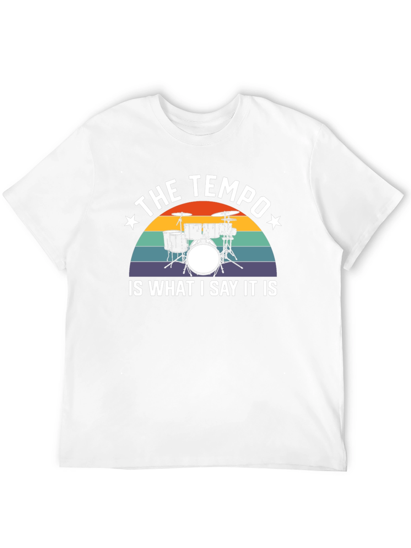 The Tempo Drum Set Graphic Tee