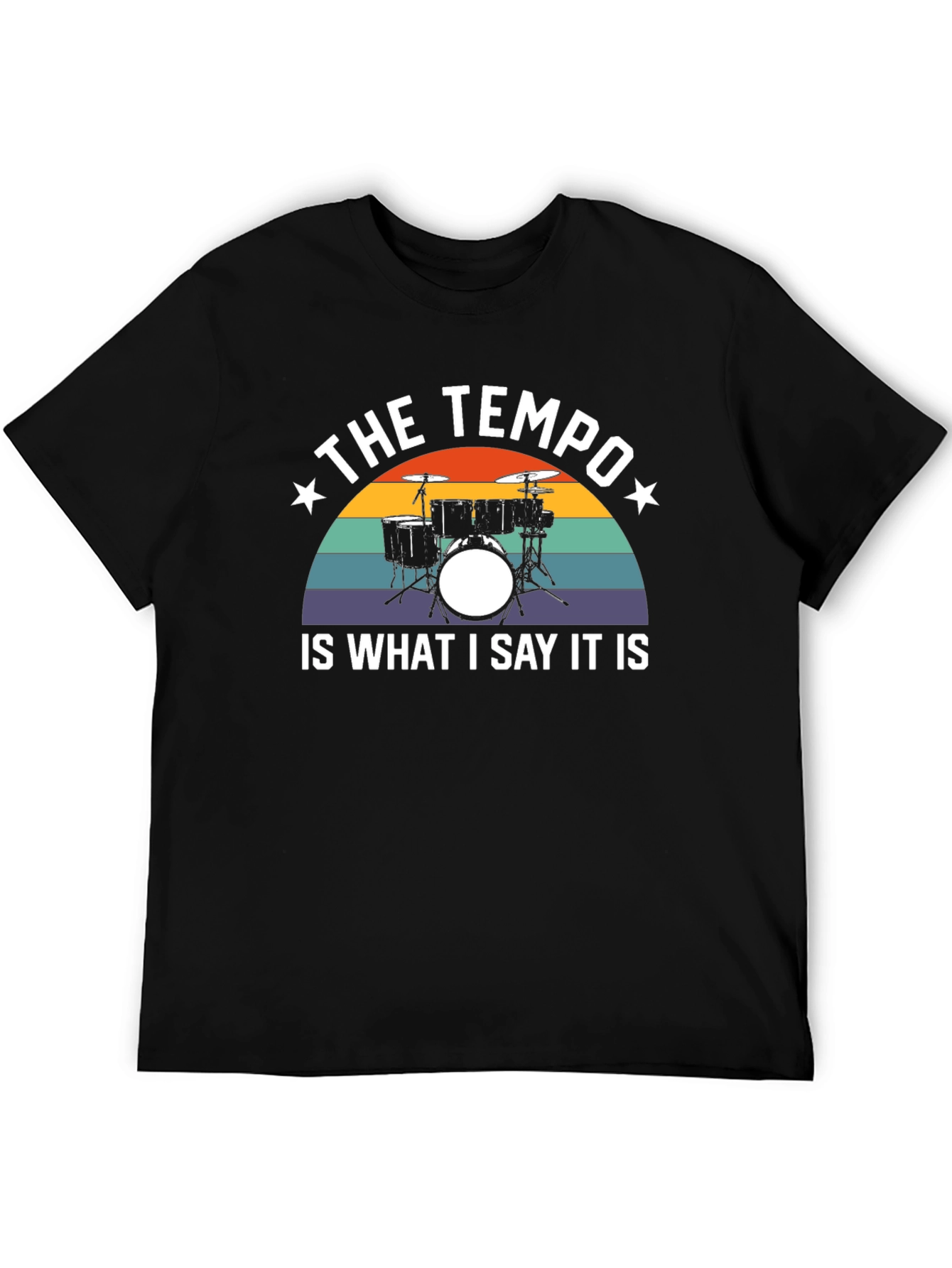 The Tempo Drum Set Graphic Tee