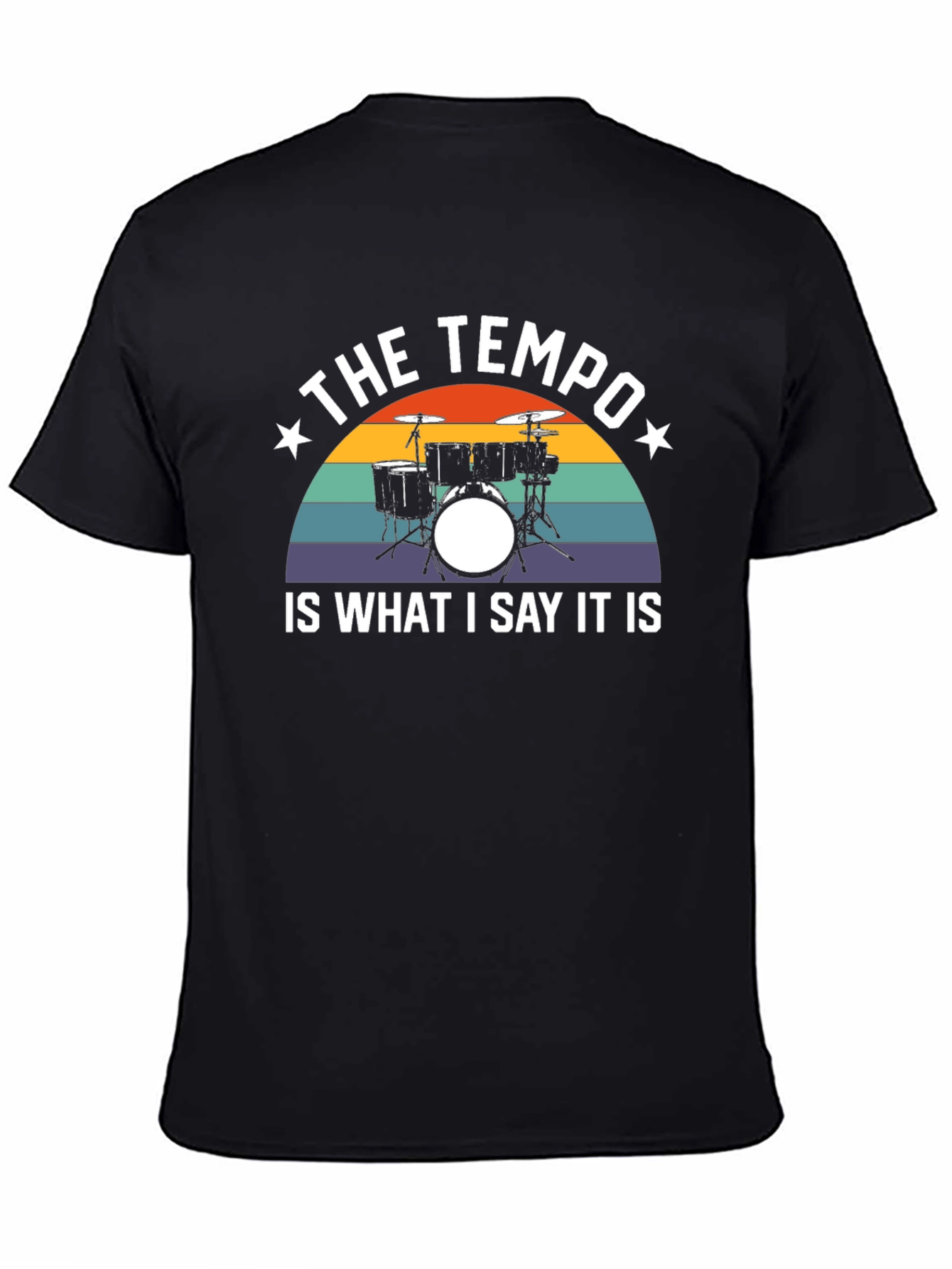 The Tempo Drum Set Graphic Tee