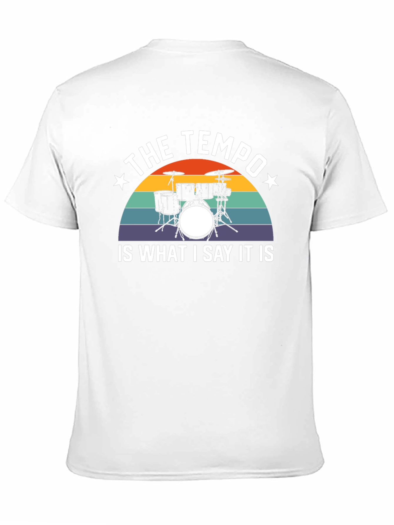 The Tempo Drum Set Graphic Tee