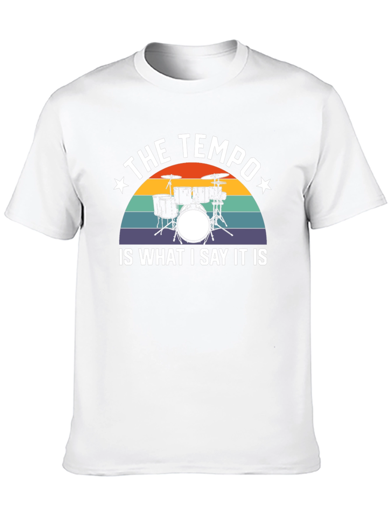 The Tempo Drum Set Graphic Tee