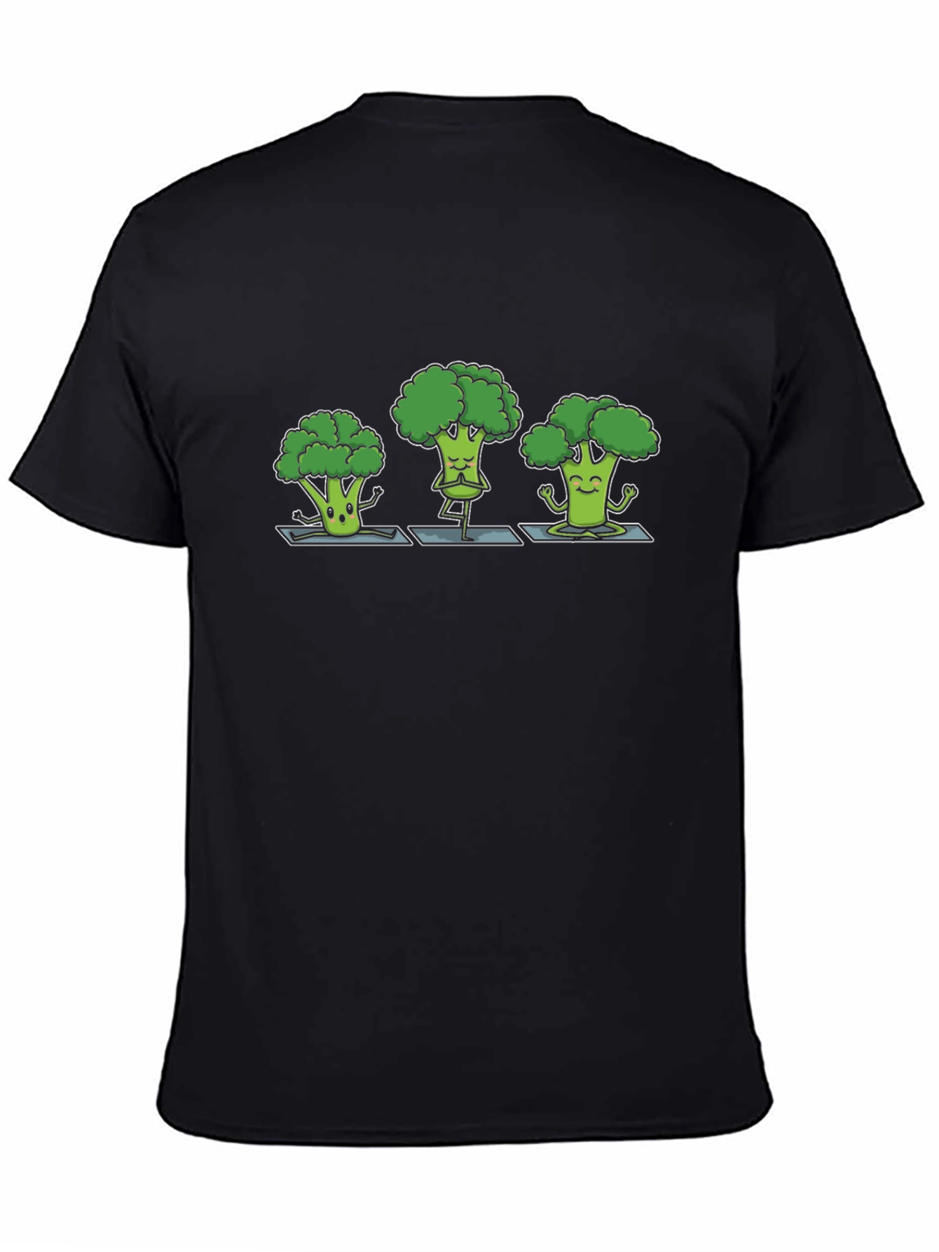 Broccoli Yoga T-Shirt - Vegetarian Zen