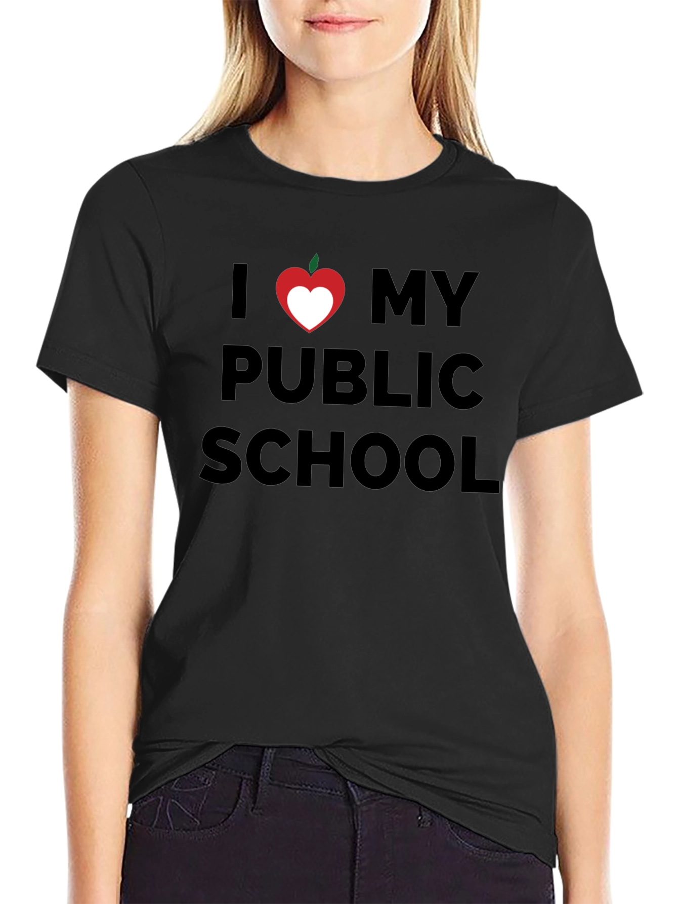 I Love My Public School T-Shirt