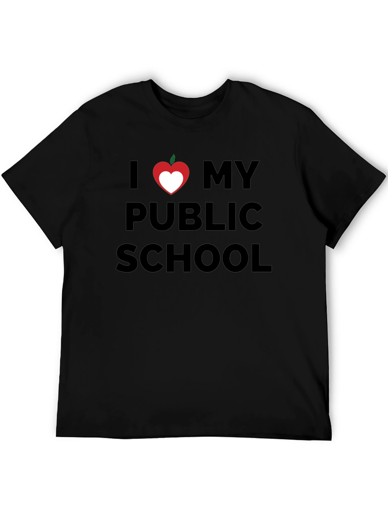 I Love My Public School T-Shirt