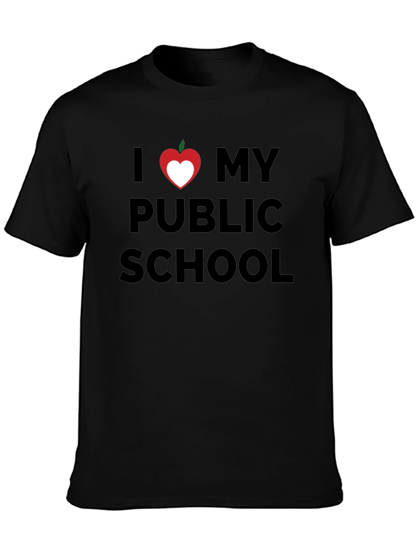 I Love My Public School T-Shirt