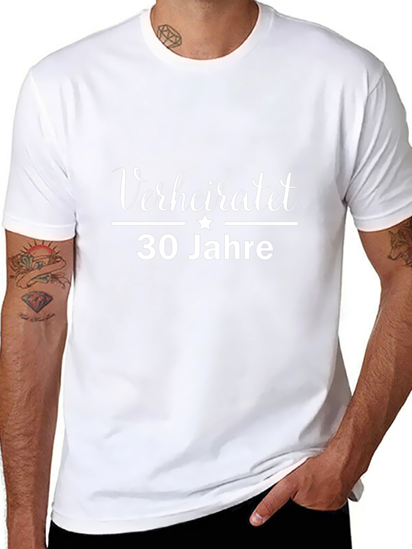 Verheiratet 30 Jahre Anniversary Tee
