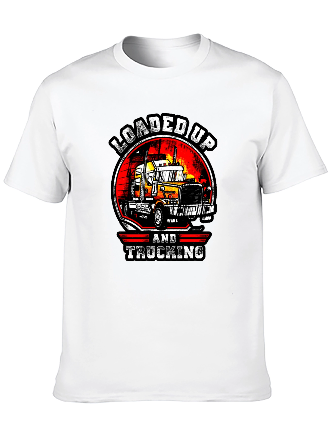 Loaded Up & Trucking Graphic T-Shirt