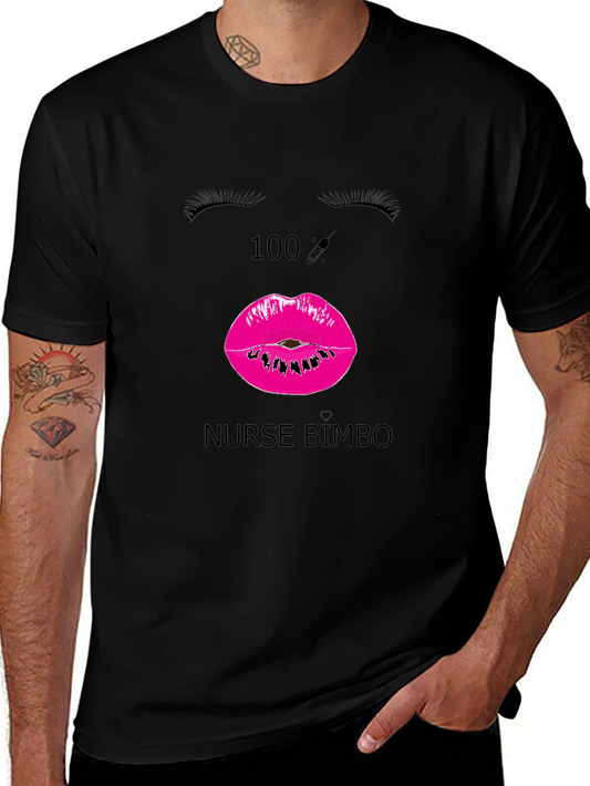 Nurse Bimbo T-Shirt - Novelty Graphic Tee