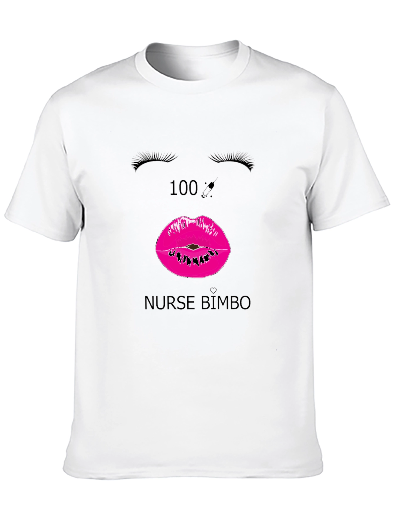 Nurse Bimbo T-Shirt - Novelty Graphic Tee