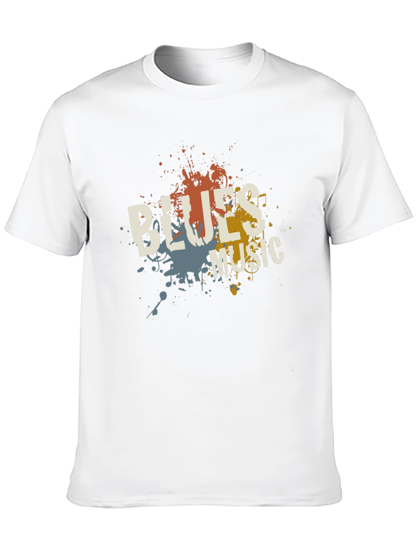 Blues Music Graphic T-Shirt