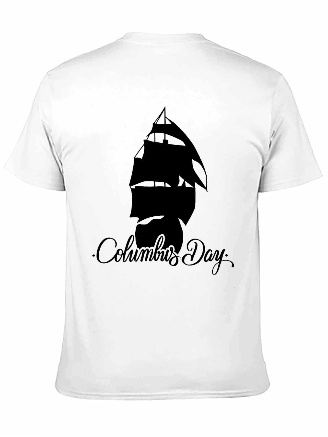 Columbus Day T-Shirt: Ship Graphic Tee