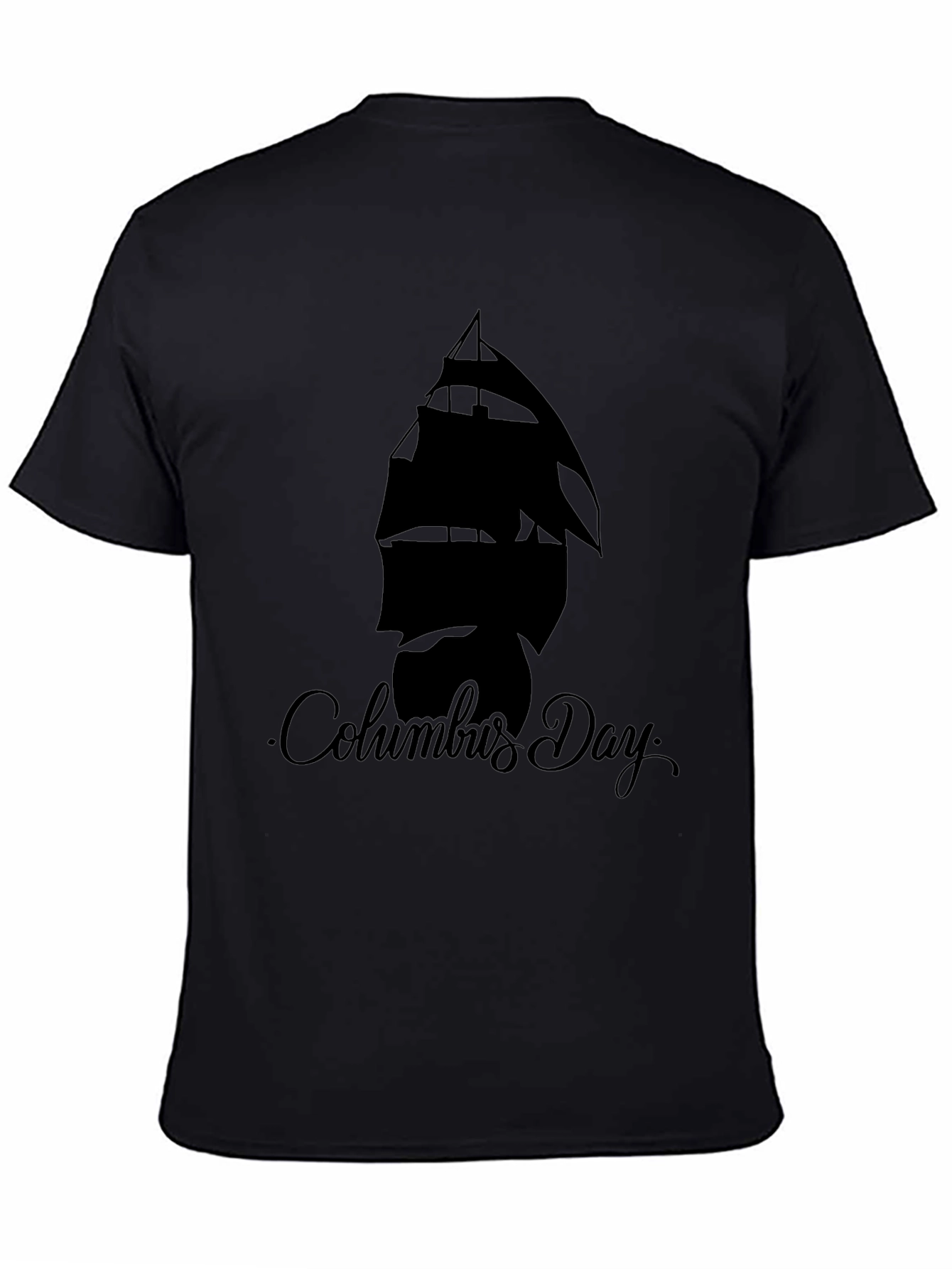 Columbus Day T-Shirt: Ship Graphic Tee