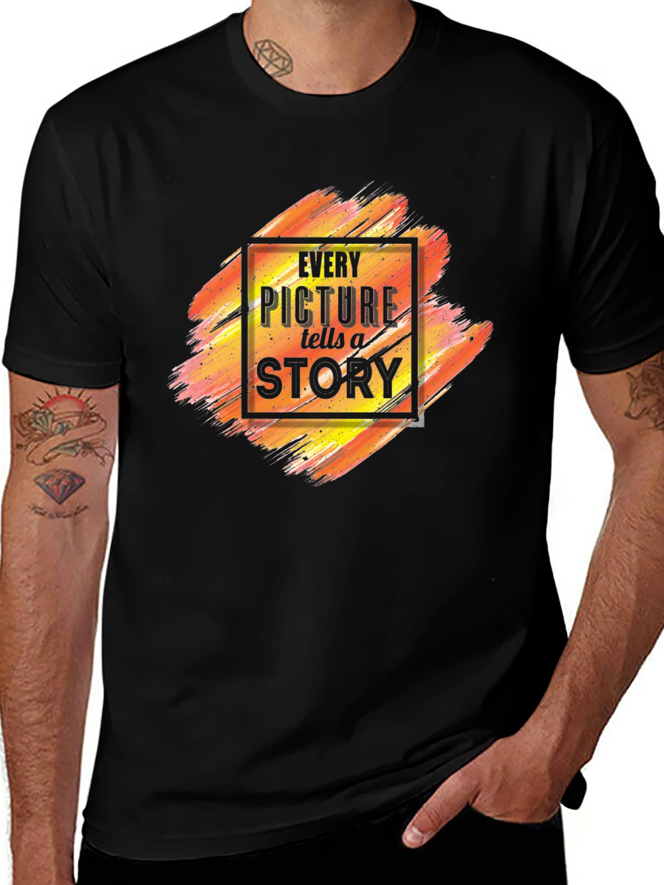 Every Picture Tells a Story Graphic T-Shirt
