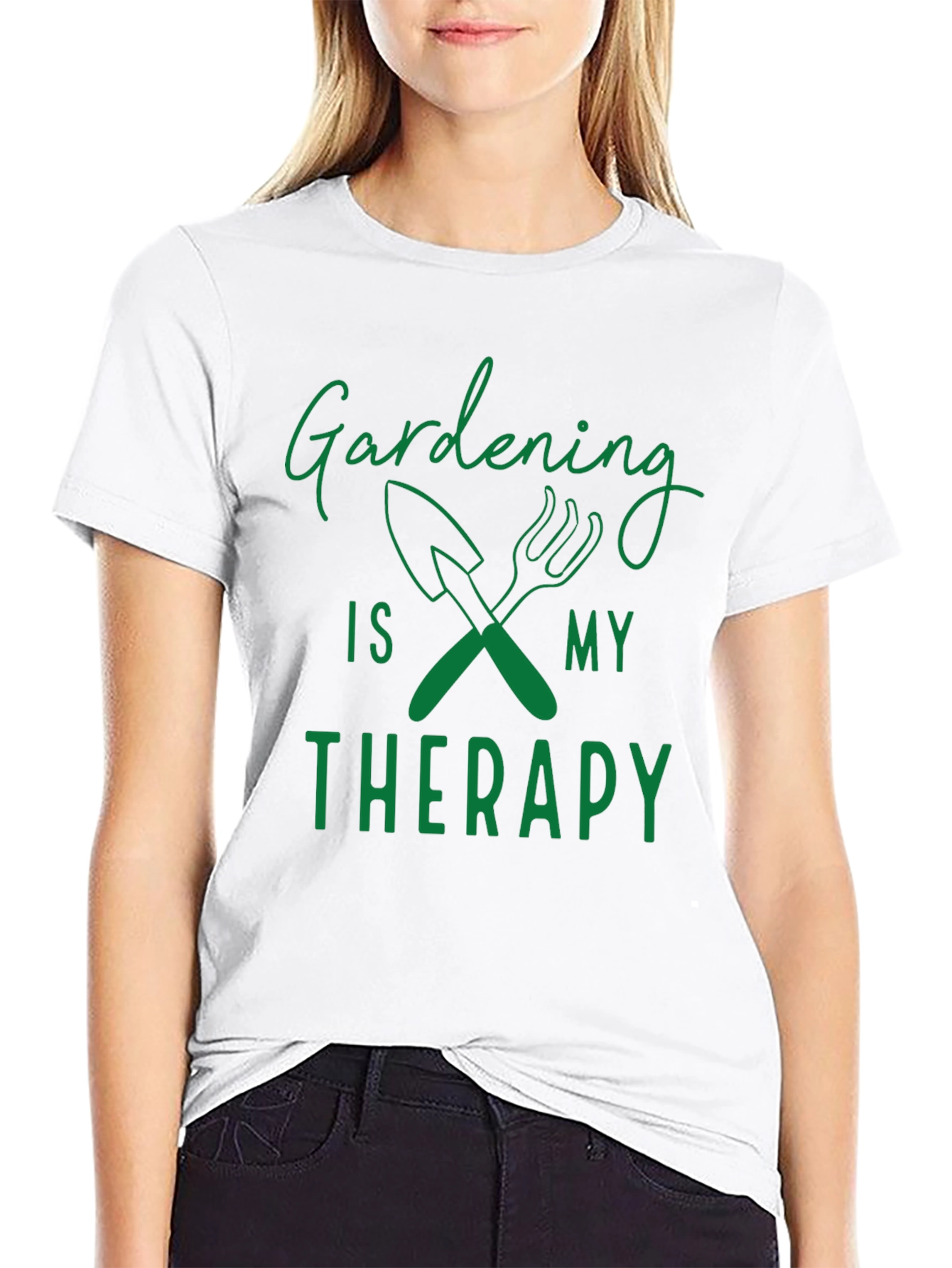 Gardening is My Therapy Graphic Tee