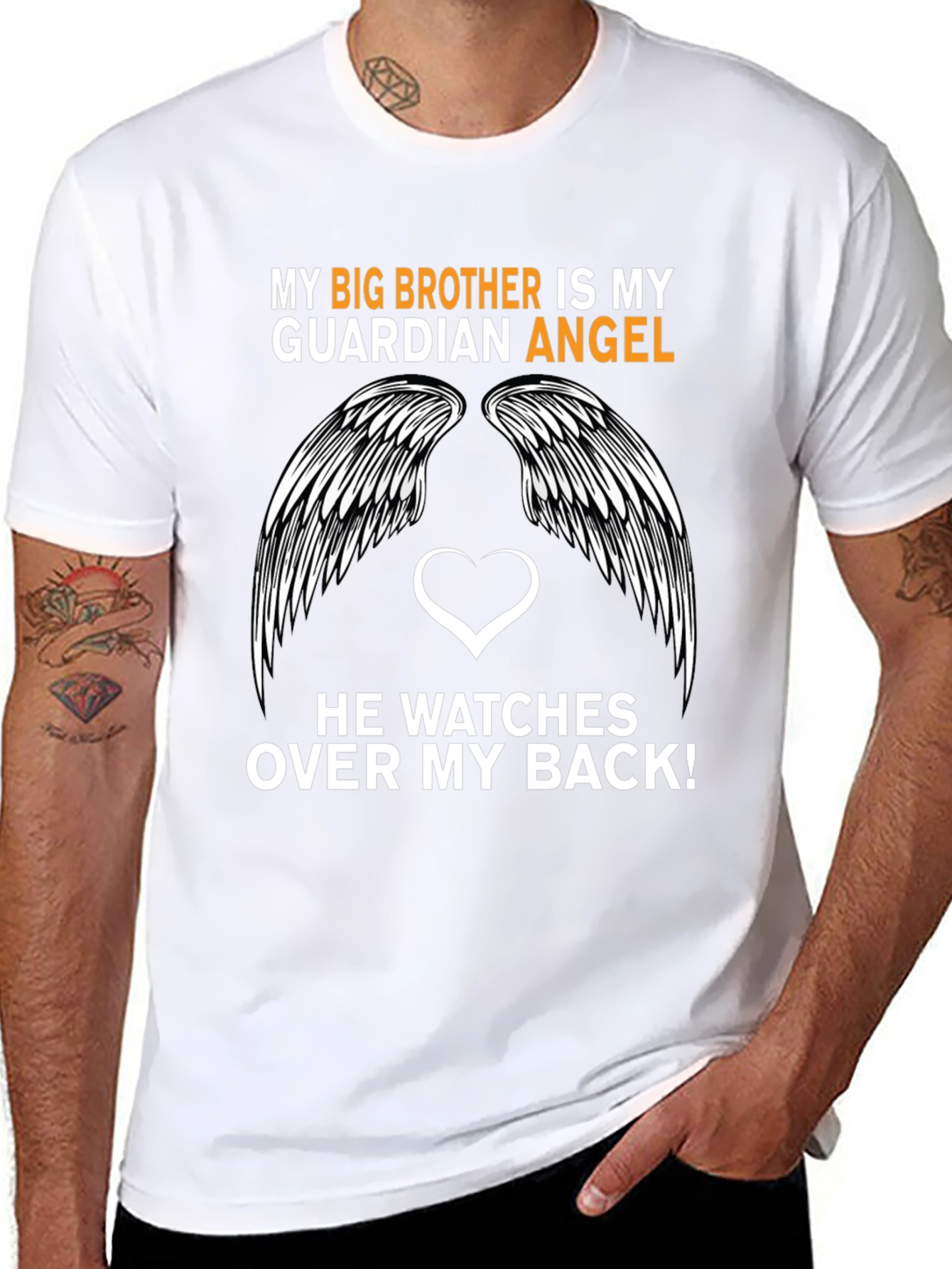 Guardian Angel Big Brother T-Shirt