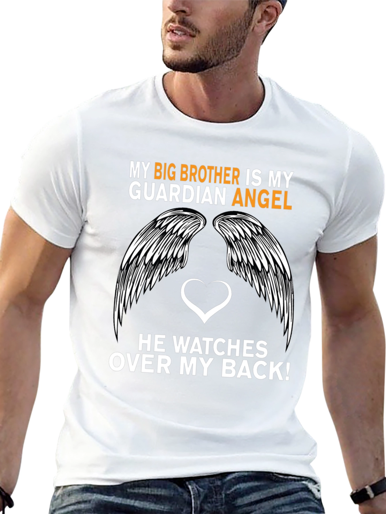 Guardian Angel Big Brother T-Shirt
