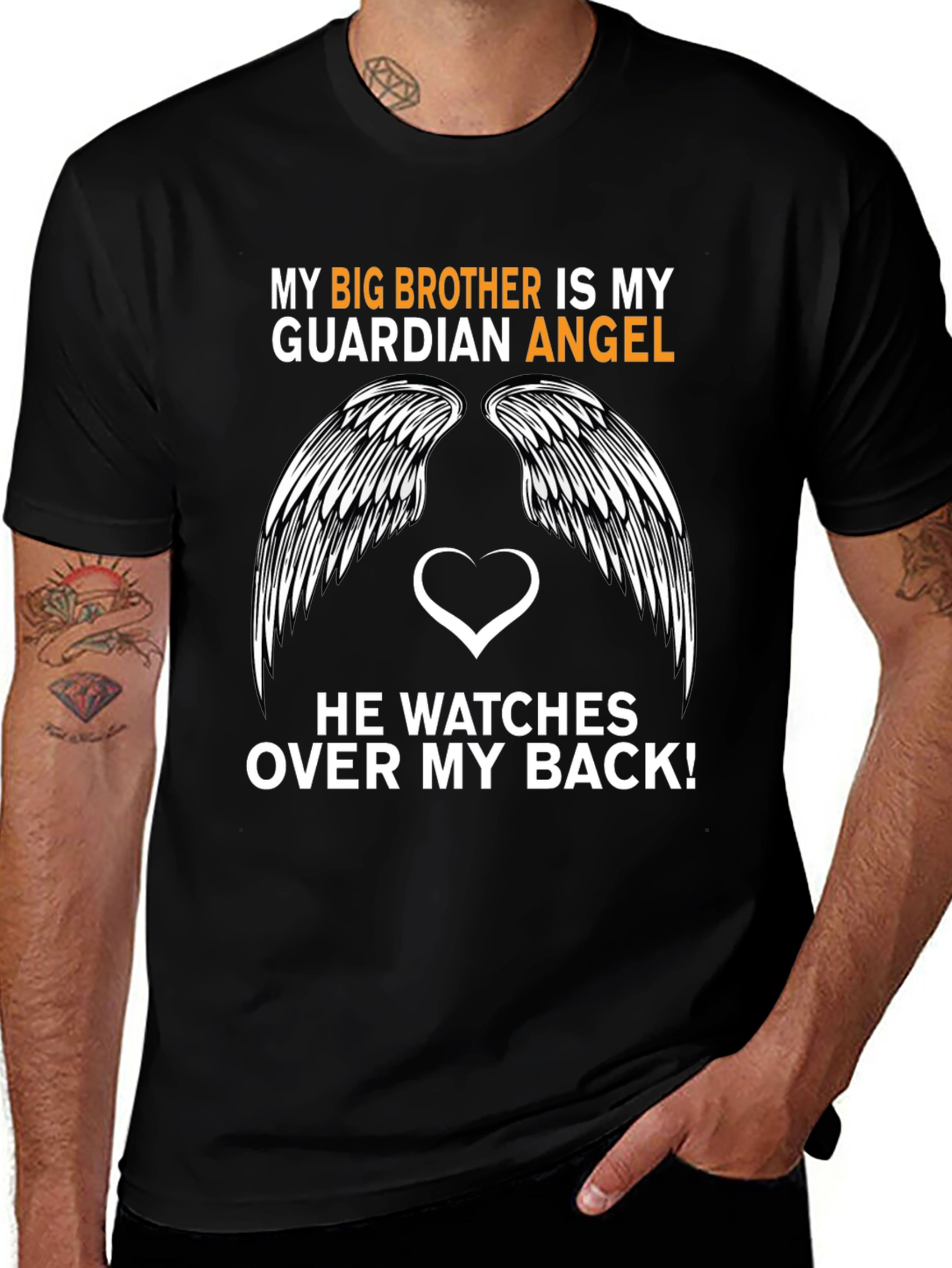 Guardian Angel Big Brother T-Shirt