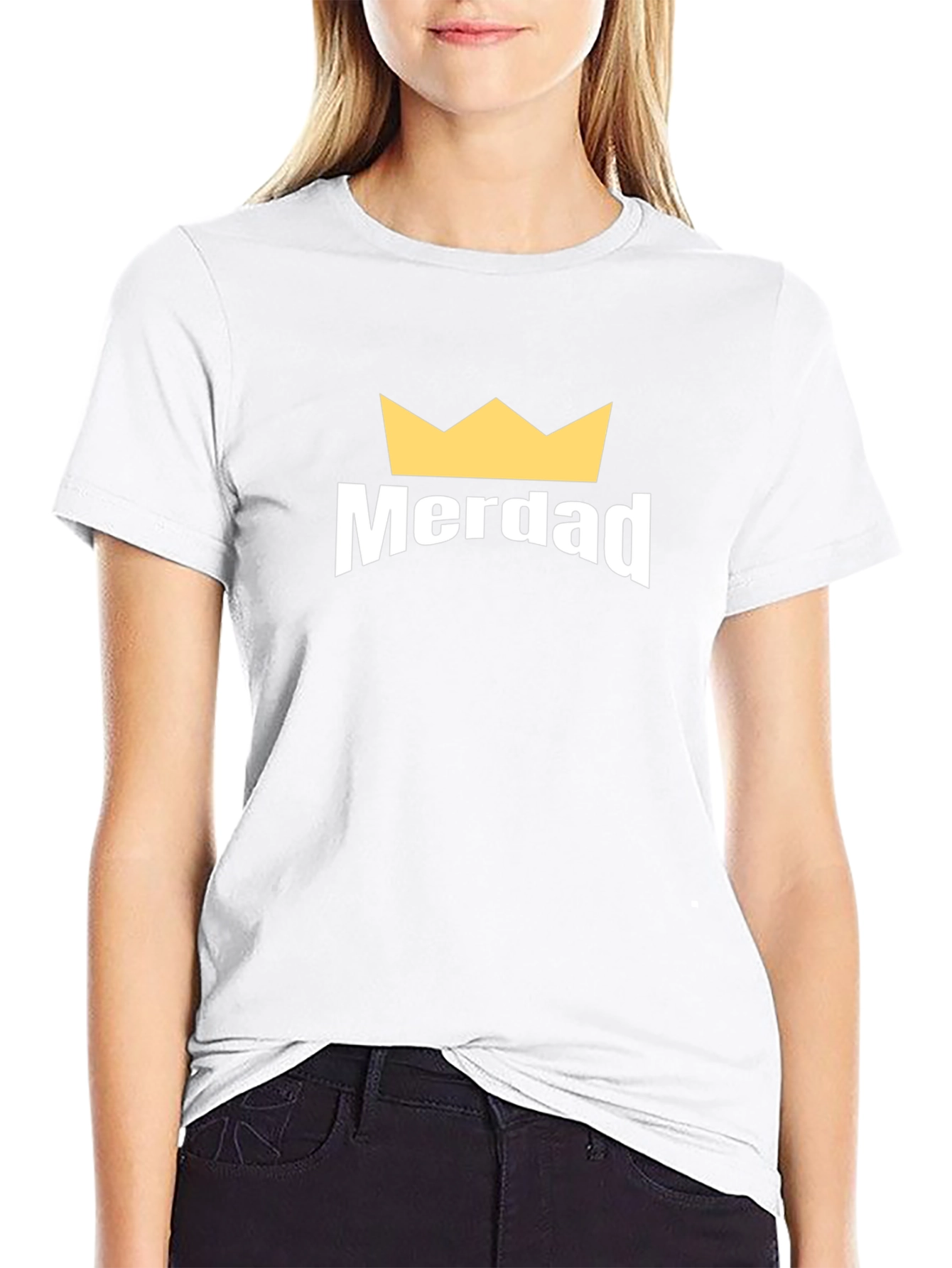 Merded Crown Tee - Funny Novelty Graphic T-Shirt