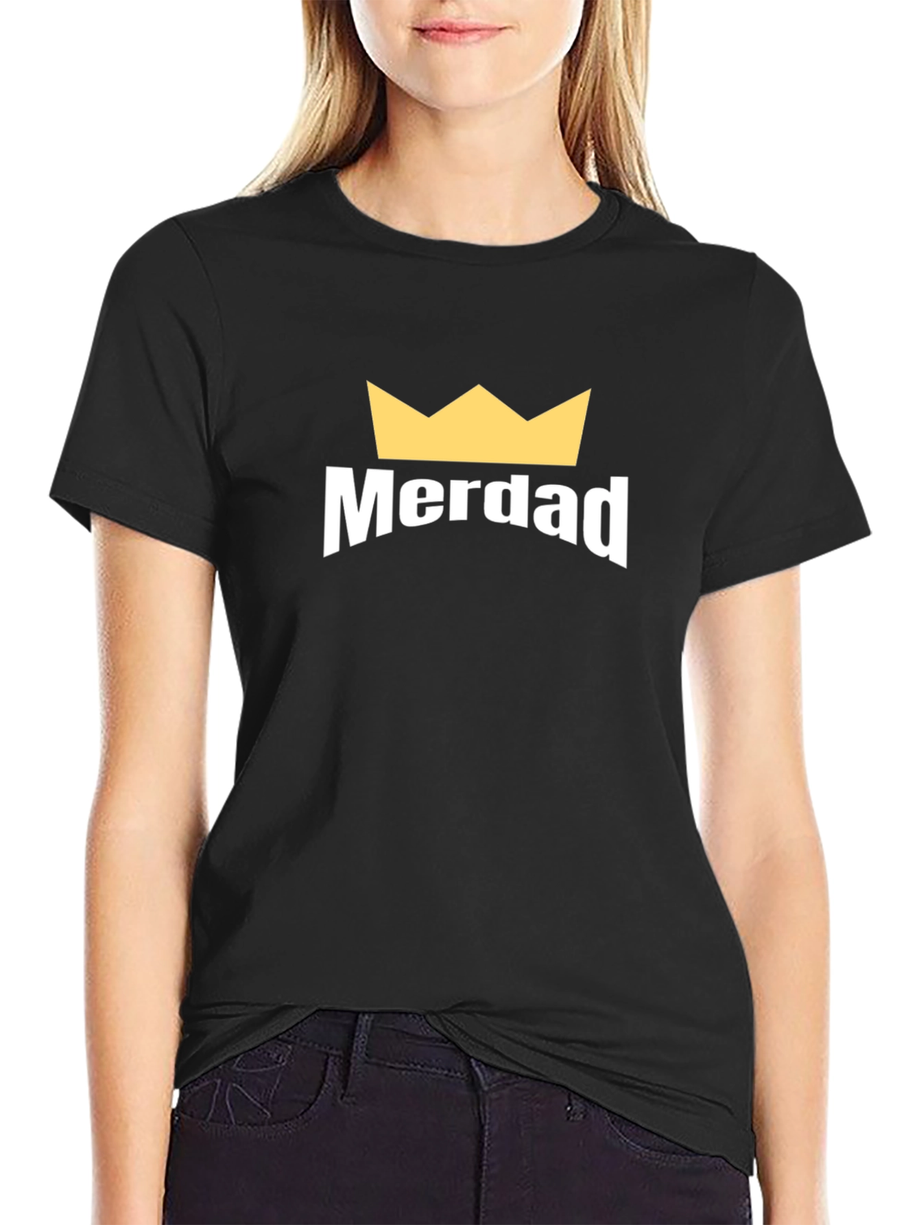 Merded Crown Tee - Funny Novelty Graphic T-Shirt