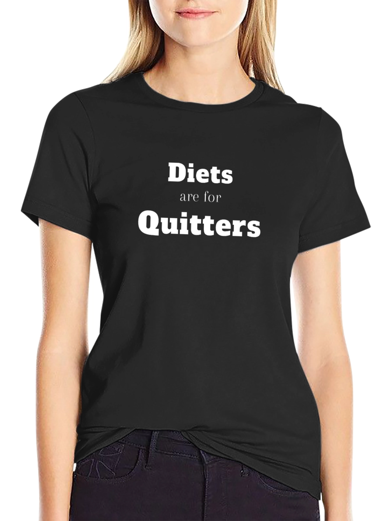 Diets are for Quitters Graphic Tee