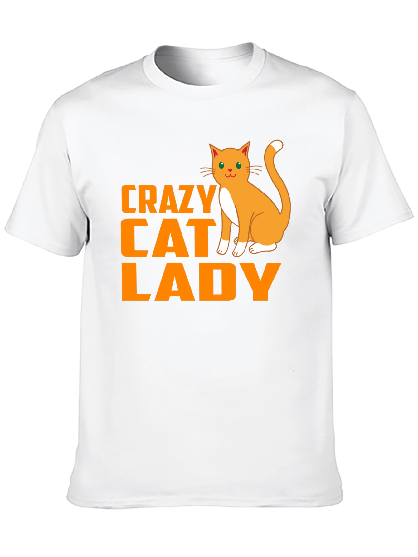 Crazy Cat Lady Black T-Shirt