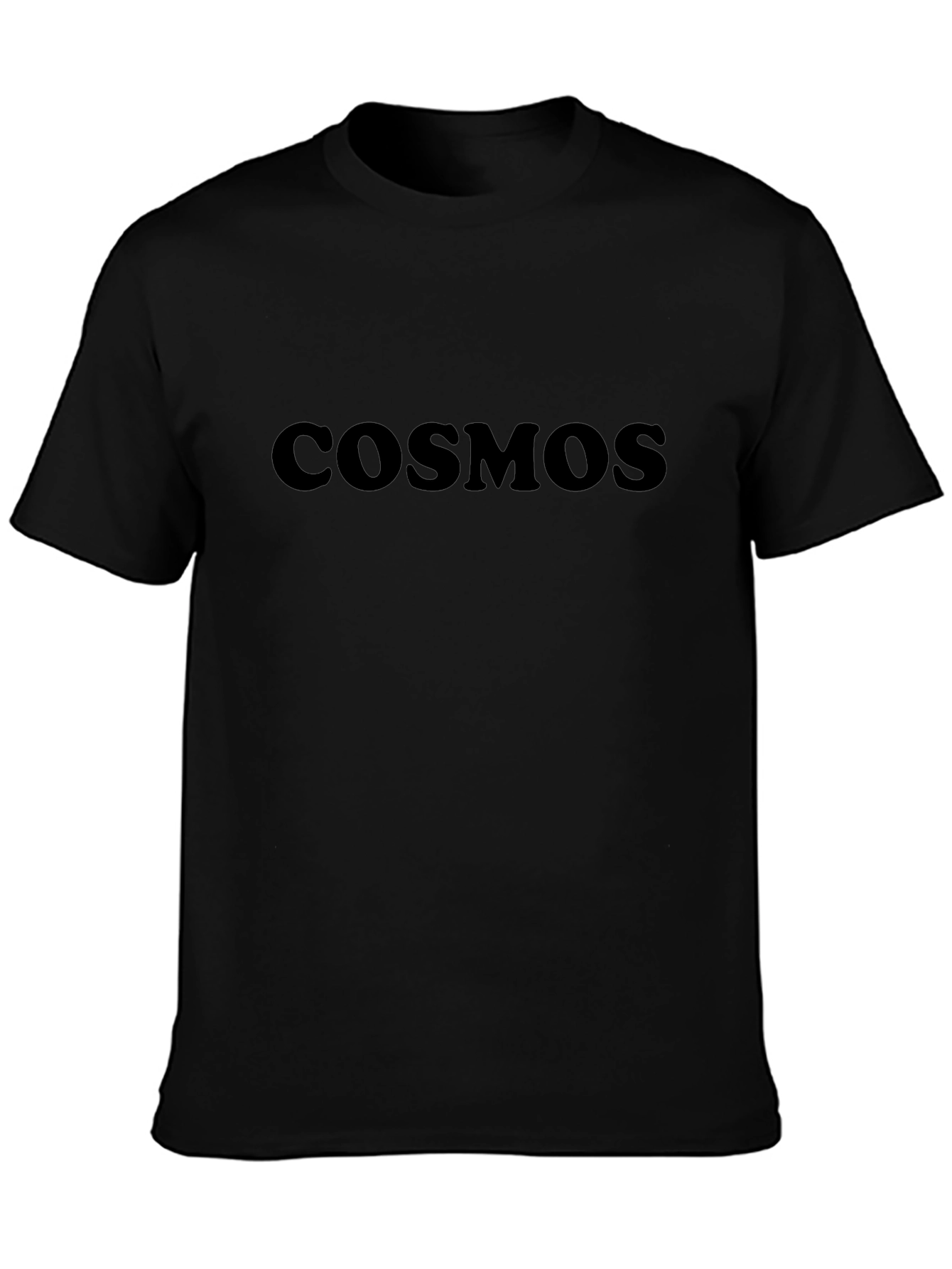 Cosmos Black Graphic Tee - Stylish Unisex T-Shirt