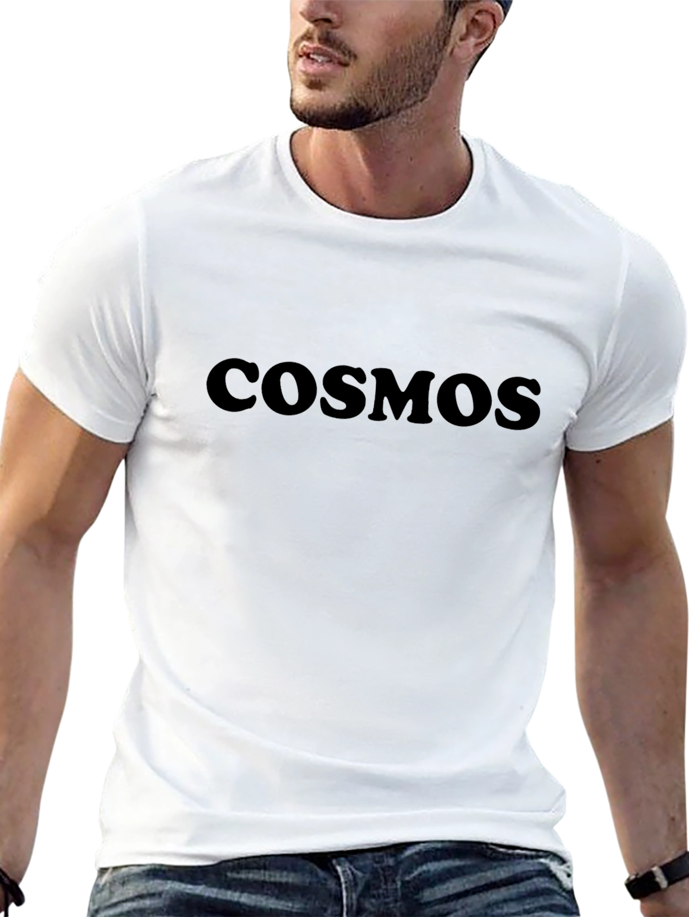 Cosmos Black Graphic Tee - Stylish Unisex T-Shirt