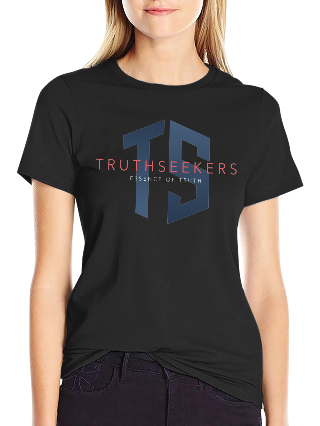 Truthseekers Essence of Truth Black T-Shirt