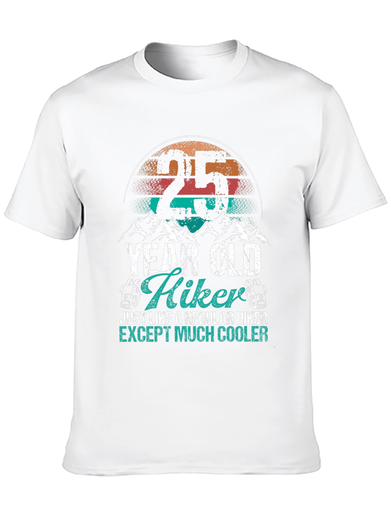 25 Year Old Hiker Graphic Tee