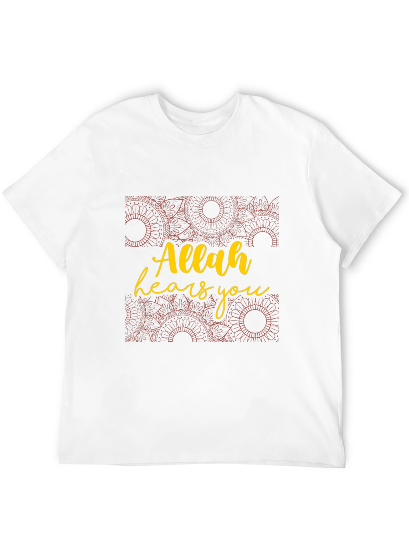 Allah Hears You T-Shirt - Black Graphic Tee