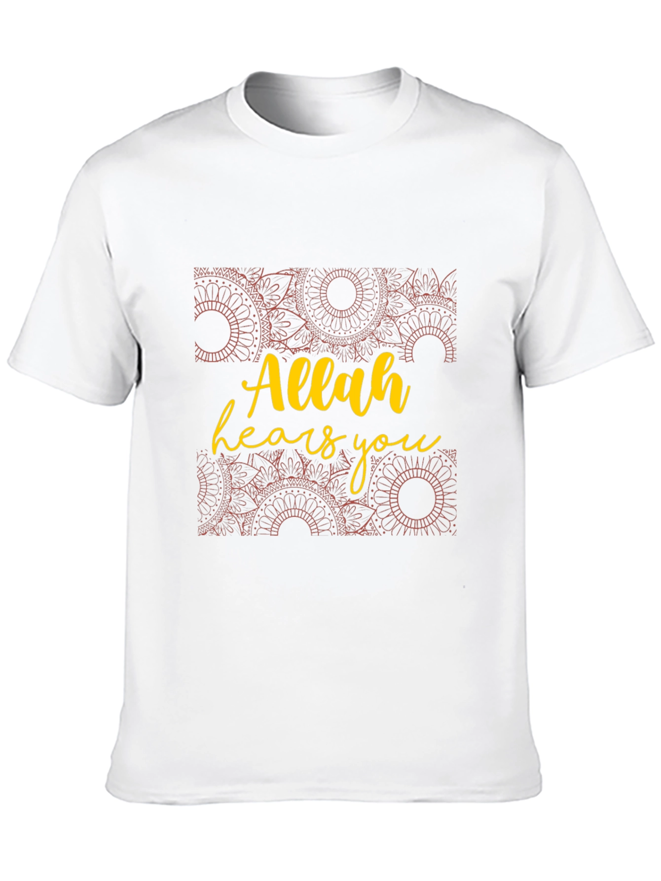 Allah Hears You T-Shirt - Black Graphic Tee
