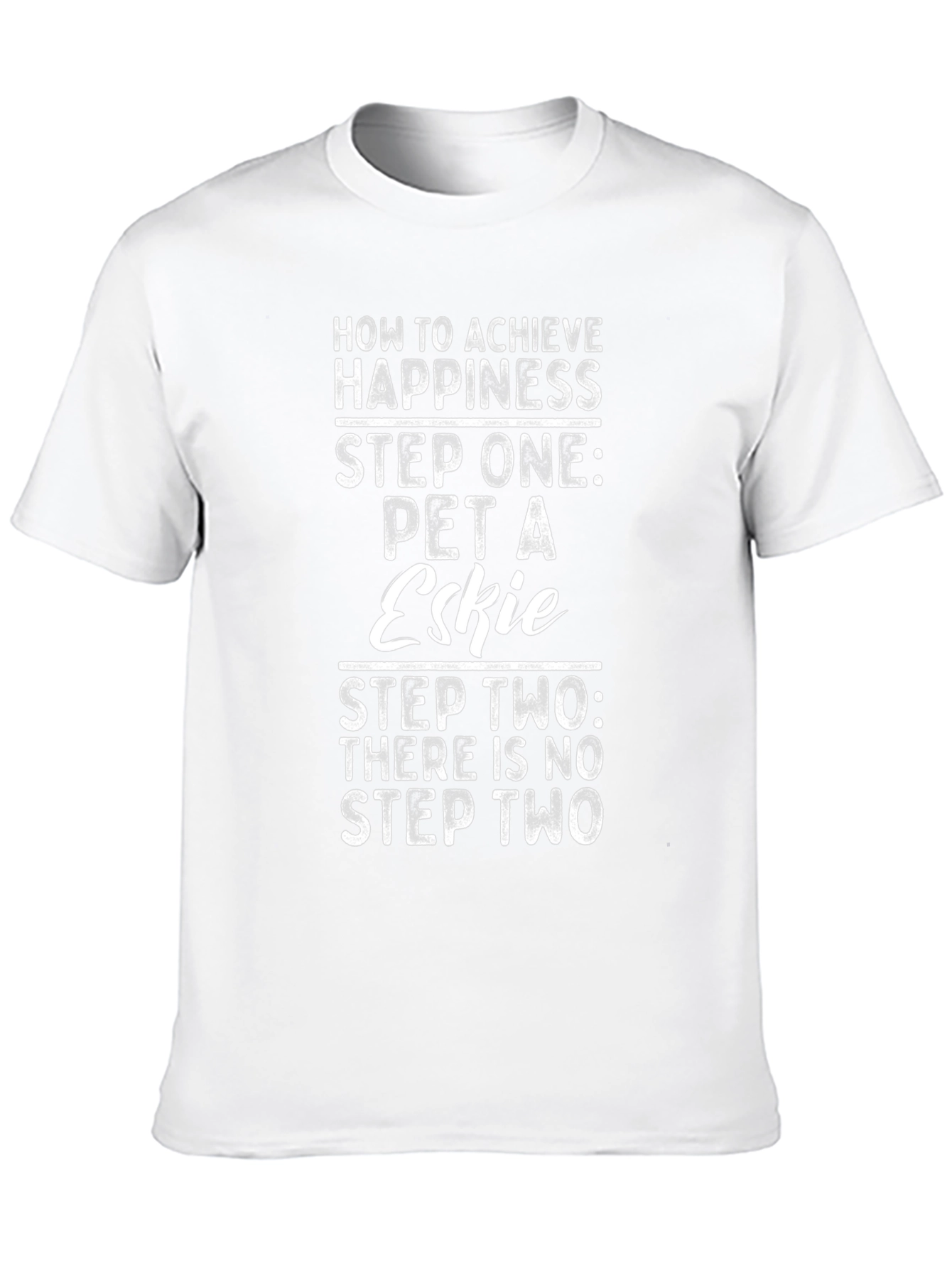 Pet a Eskie T-Shirt: Achieve Happiness in One Step
