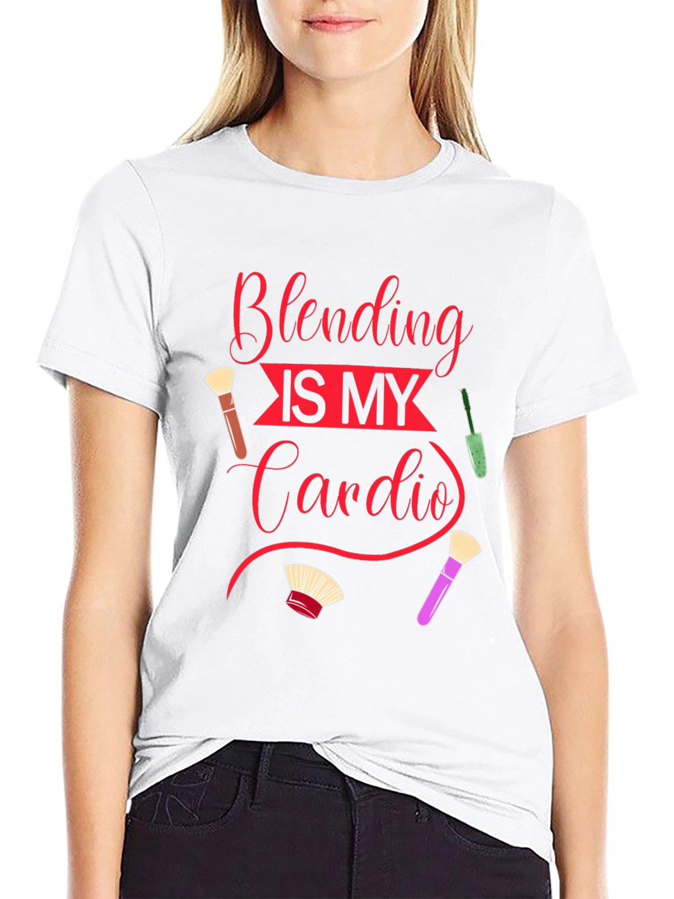 Blending Is My Cardio Graphic T-Shirt