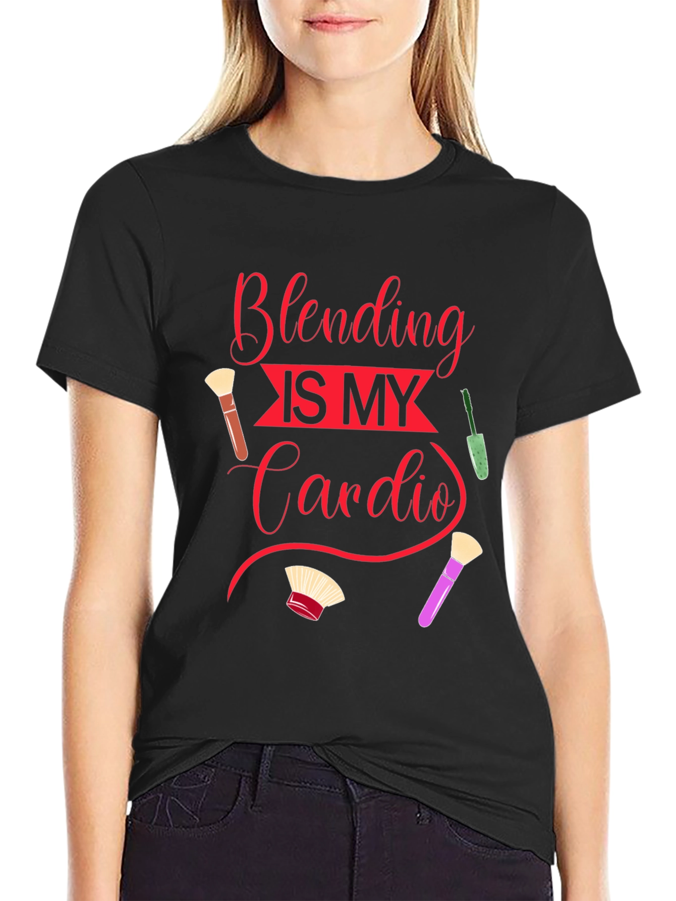 Blending Is My Cardio Graphic T-Shirt