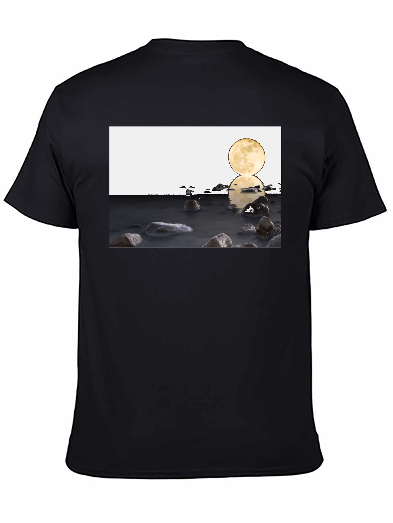 Lunar Reflections Graphic Tee - Modern Unisex Fit